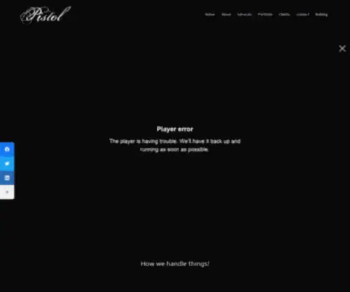 Pistolstudios.com(New York City's Premiere Retouching Company) Screenshot