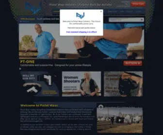 Pistolwear.com(Buy Gun Holster For Running) Screenshot