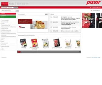 Pistorone.ch(EBESTELLPORTAL) Screenshot