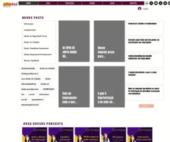 Pitadasdedireito.com(Direito Trabalho) Screenshot