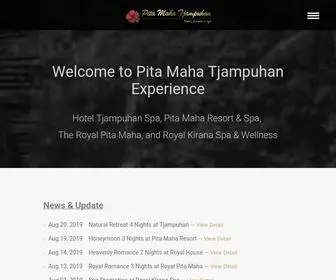 Pitamahaexperienceubud.com(Pita Maha Tjampuhan Experience) Screenshot