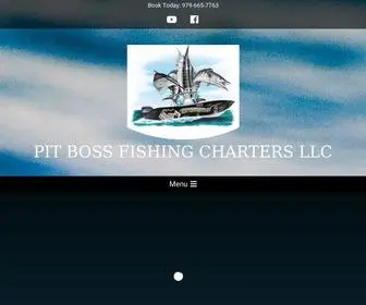 Pitbosscharters.com(PIT BOSS FISHING CHARTERS LLC) Screenshot