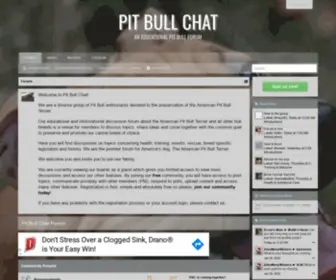 Pitbull-Chat.com(Pit Bull Chat Forum) Screenshot