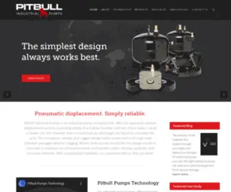 Pitbullpumps.com(Industrial Pump Company) Screenshot