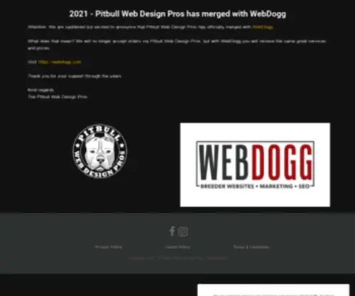 Pitbullwebdesignpros.com(Pitbull Web Design Pros) Screenshot