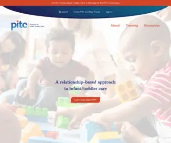 Pitc.org(Program for Infant Toddler Care) Screenshot