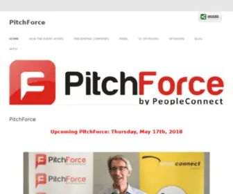 Pitch-Force.com(Pitch-Force - Home) Screenshot