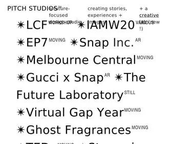 Pitch-Studios.com(PITCH STUDIOS) Screenshot