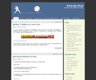 Pitchbypitch.com(Pitch By Pitch) Screenshot