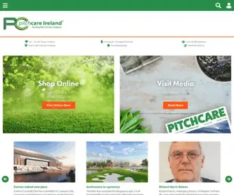 Pitchcare.ie(Serving the Turfcare Industry) Screenshot