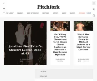 Pitchforkmedia.com(The Most Trusted Voice in Music) Screenshot