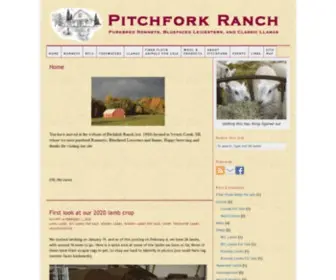 Pitchfork.org(Purebred Romneys) Screenshot