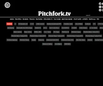 Pitchfork.tv(Pitchfork) Screenshot