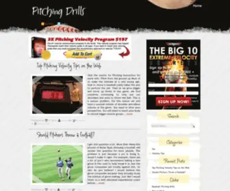 Pitchingdrills.net(Pitching Drills) Screenshot