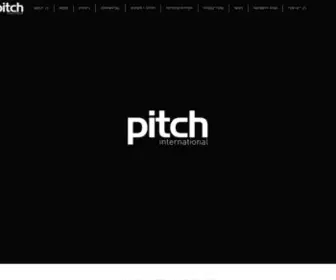 Pitchinternational.com(Pitch International) Screenshot