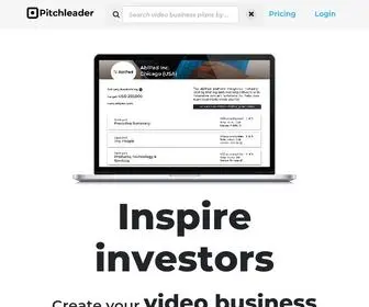 Pitchleader.com(Startup) Screenshot