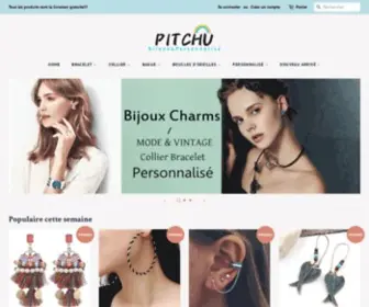 Pitchu.fr(Nous sommes principalement engagés dans les bijoux pour femmes) Screenshot