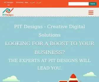 Pitdesigns.com(PIT Designs is the best web designg company in Erbil) Screenshot