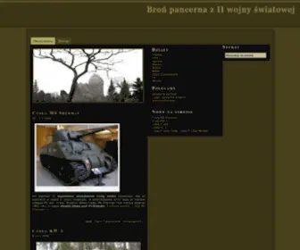 Piterpanzerwwii.com.pl(Pancerna z II wojny) Screenshot