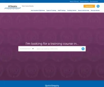 Pitman-Training.com(Pitman Training™) Screenshot