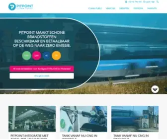 Pitpoint.be(PitPoint clean fuels België) Screenshot
