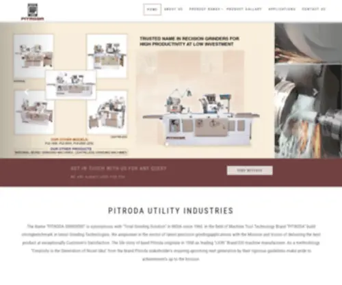 Pitrodautilityindia.com(Pitroda Utility Industries) Screenshot