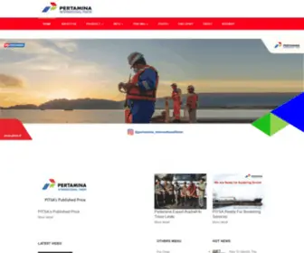 Pitsa.tl(Website Pertamina International timor) Screenshot