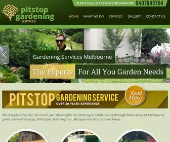 Pitstopgardening.com(Gardening Service) Screenshot