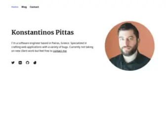 Pittas.me(Konstantinos Pittas) Screenshot