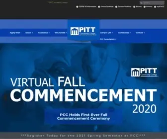 Pittcc.edu(Pitt Community College) Screenshot