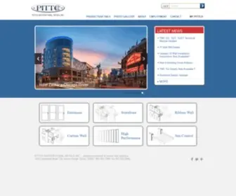 Pittcometals.com(Pittco Architectural Metals Inc) Screenshot