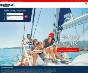 Pitter-Yachting.com(Yachtcharter und Boot mieten) Screenshot