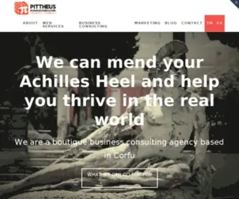 Pittheus.com(Web Business Consulting Services) Screenshot