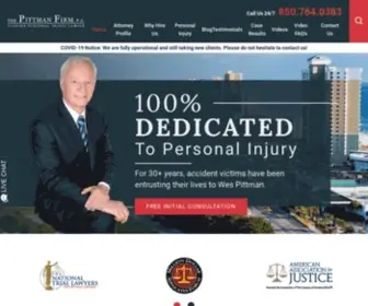 Pittmanfirm.com(Ged Lawyers and The Pittman Firm Join Forces) Screenshot