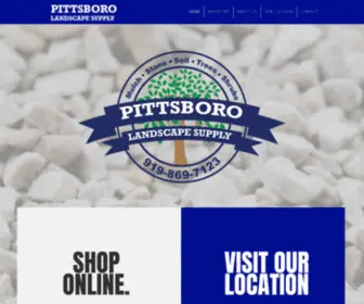 Pittsborolandscapesupply.com(Pittsboro Landscape Supply) Screenshot