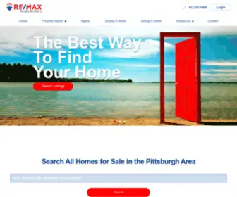 Pittsburgh-Homes.com(RE/MAX Realty Brokers) Screenshot