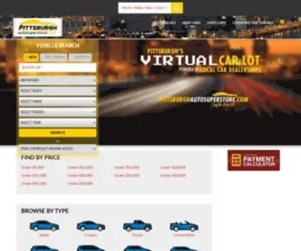 PittsburghautosuperStore.com(Pittsburgh Auto Super Store) Screenshot