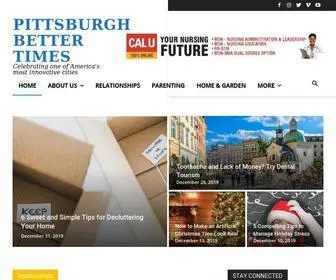 Pittsburghbettertimes.com(Pittsburgh Better Times) Screenshot