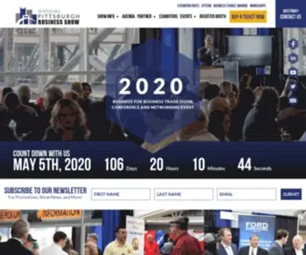 Pittsburghbusinessshow.com(The Pittsburg business show) Screenshot