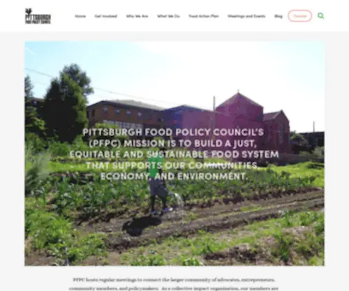 Pittsburghfoodpolicy.org(The Pittsburgh Food Policy Council (PFPC)) Screenshot