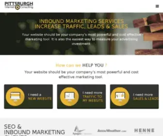 Pittsburghinternetconsulting.com(Pittsburgh Inbound Marketing & SEO) Screenshot