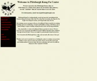 Pittsburghkungfu.com(Pittsburgh Kung Fu Center) Screenshot