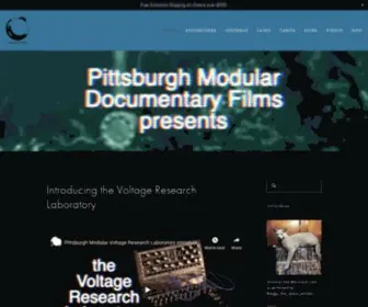 Pittsburghmodular.com(Pittsburgh Modular Synthesizers) Screenshot