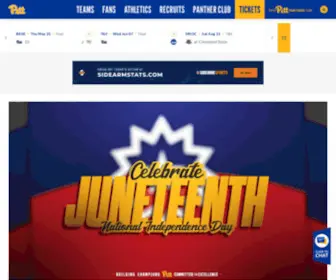 Pittsburghpanthers.com(Pitt Panthers #H2P) Screenshot