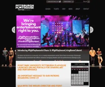 Pittsburghplayhouse.com(Pittsburgh Playhouse) Screenshot