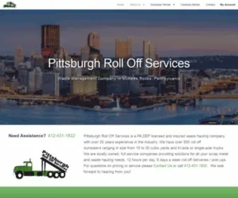 Pittsburghrolloff.com(Pittsburgh Roll Off) Screenshot