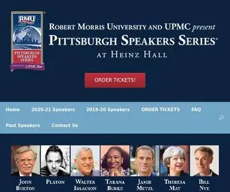 Pittsburghspeakers.org(Pittsburgh Speakers Series) Screenshot