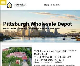 Pittsburghwholesaledepot.com(Wholesale) Screenshot