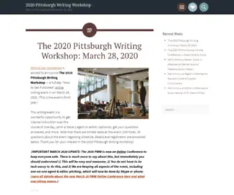 Pittsburghwritingworkshop.com(Get Your Writing Published) Screenshot