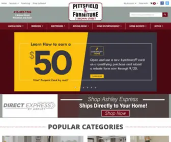 Pittsfieldfurniture.com(Pittsfieldfurniture) Screenshot